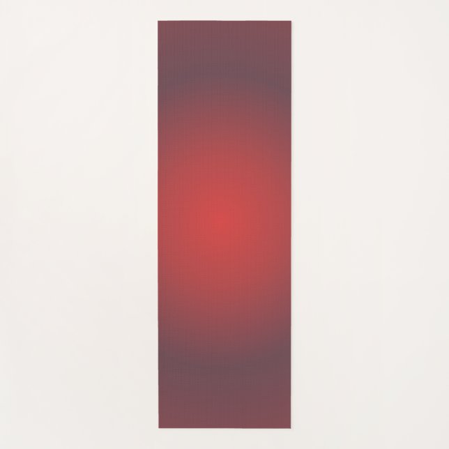 Skorpio Aura Gradient Zodiac, roter Aura Gradient Yogamatte (Vorderseite)