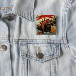 Skorpio das Skorpion Zodiac Zeichen Geburtstag Button