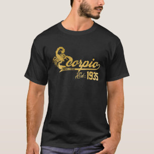 Skorpio Der Skorpion Zodiac Phantastisch 1935 Okto T-Shirt