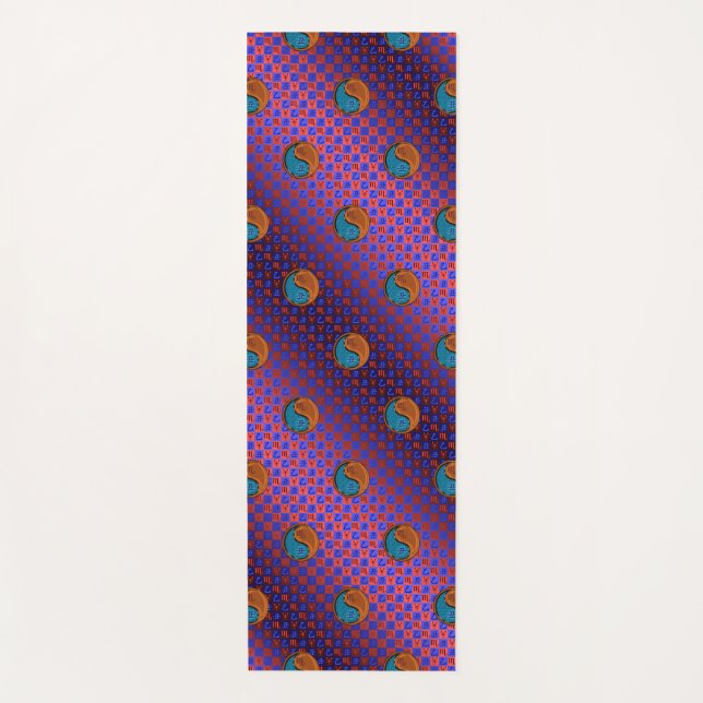 Skorpio & Holz Ox Yogamatte (Vorderseite)