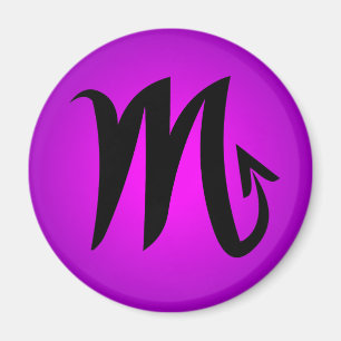 Skorpio Horoscope Magenta Lila Magnet