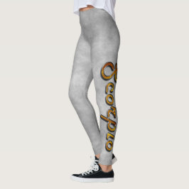 Skorpio in Topaz Gemstone Leggings