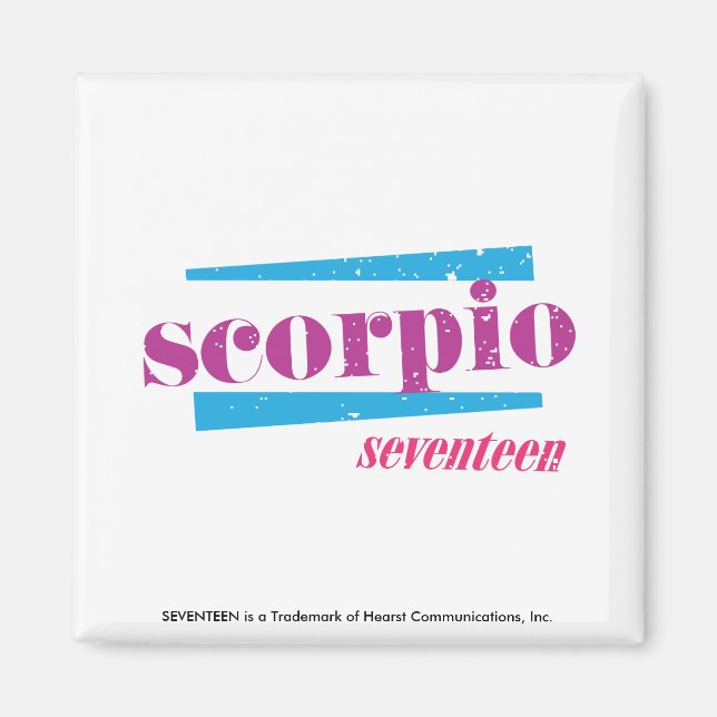 Skorpio Lila Magnet (Vorne)