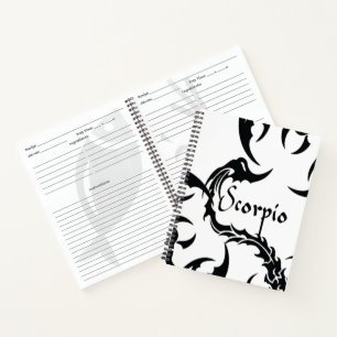 Skorpio Notizbuch