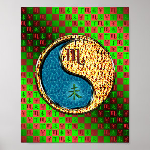 Skorpio und Feuerziege Poster