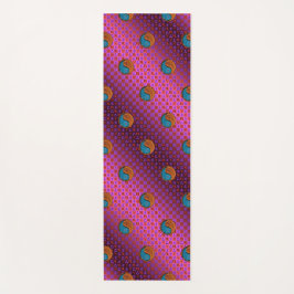 Skorpio und Holzboar Yogamatte