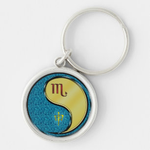 Skorpio und Metalle Schlüsselanhänger