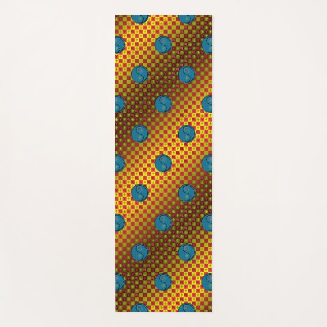 Skorpio und Wasseraffe Yogamatte (Vorderseite)