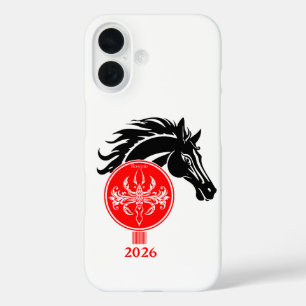Skorpio x Jahr des Pferdes 2026 iPhone 16 Hülle