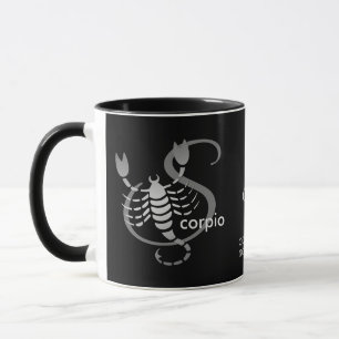 Skorpio ♏- Zodiac-Zeichen Tasse