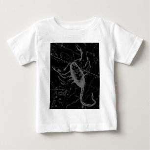 Skorpiokonstellation Hevelius 1690 Gravieren Baby T-shirt