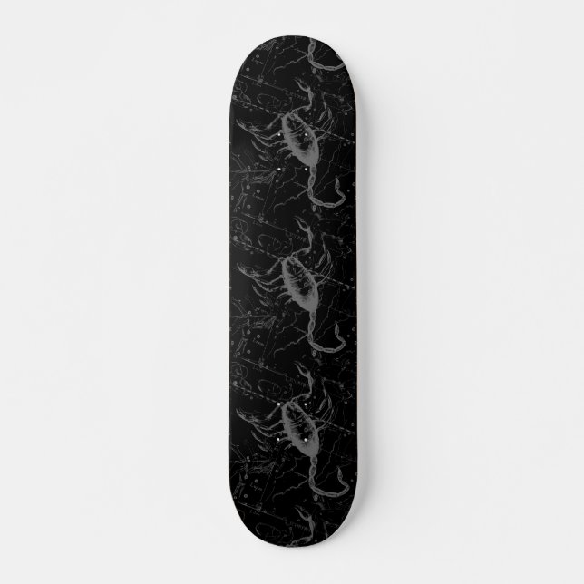 Skorpiokonstellation Hevelius 1690 Gravieren Skateboard (Vorne)