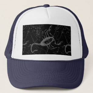 Skorpiokonstellation Hevelius 1690 Gravieren Truckerkappe