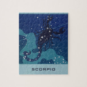 Skorpiokonstellation, Vintage Zodiakastastrologie
