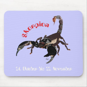 Skorpion 24. bis 22. Oktober Mauspad