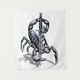 Skorpion, 3D-Illustration iPad Pro Cover Wandteppich