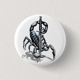 Skorpion, 3D-Illustrator T - Shirt Trucker Hat Button