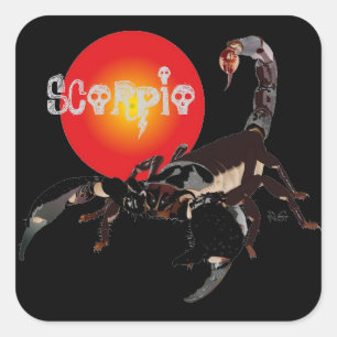 Skorpion Aufkleber
