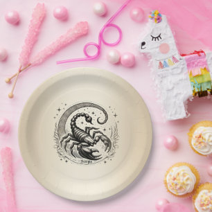 Skorpion Crescent Moon Astrologie Zodiac Scorpio Pappteller