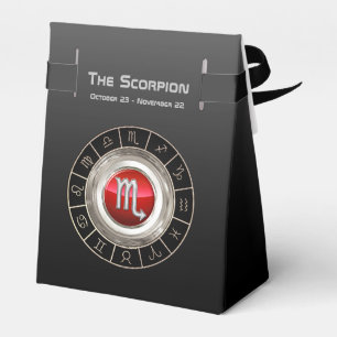 Skorpion - das Skorpions-Tierkreis-Zeichen Geschenkschachtel