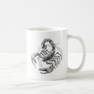 Skorpion das Skorpionsstern- oder -geburtszeichen Kaffeetasse