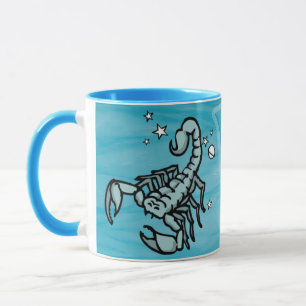 Skorpion Der Skorpion Wasserzeichen astrologischer Tasse