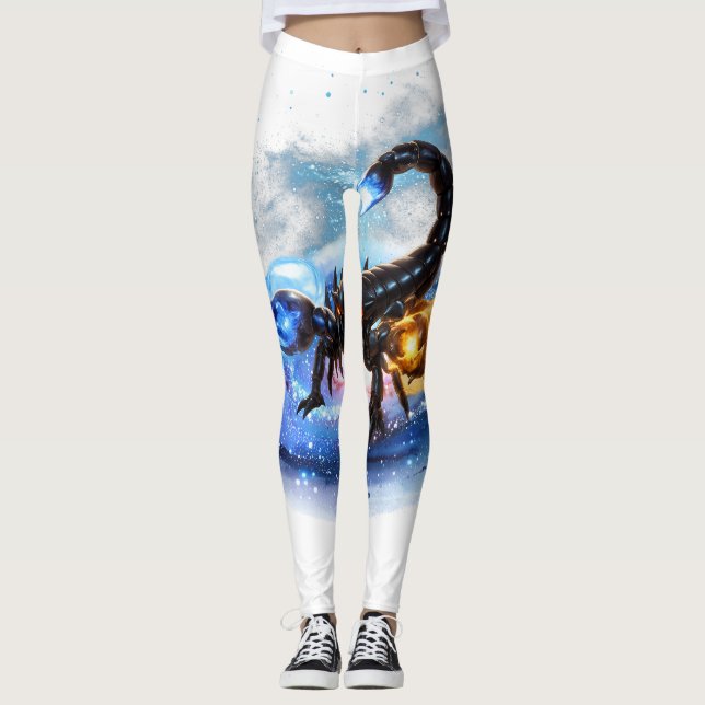 SKORPION DES KOSMISCHEN ARKANUMS LEGGINGS (Vorderseite)
