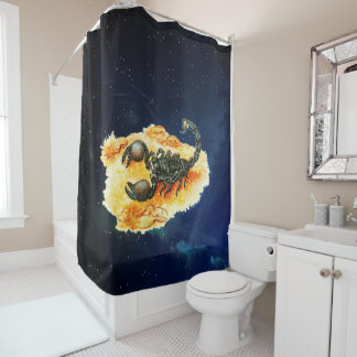 Skorpion Duschvorhang