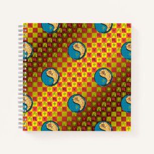 Skorpion & Feuer-Affe Notizbuch