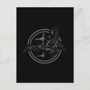 Skorpion GREY Postkarte