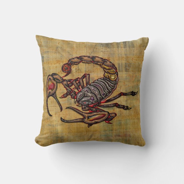 Skorpion Kissen (Vorderseite)