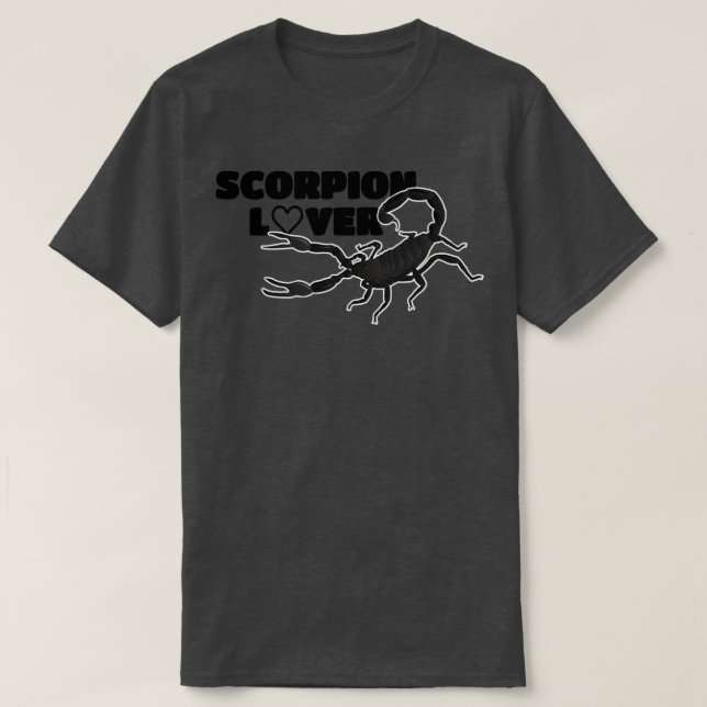 Skorpion-Liebhaber T-Shirt (Design vorne)
