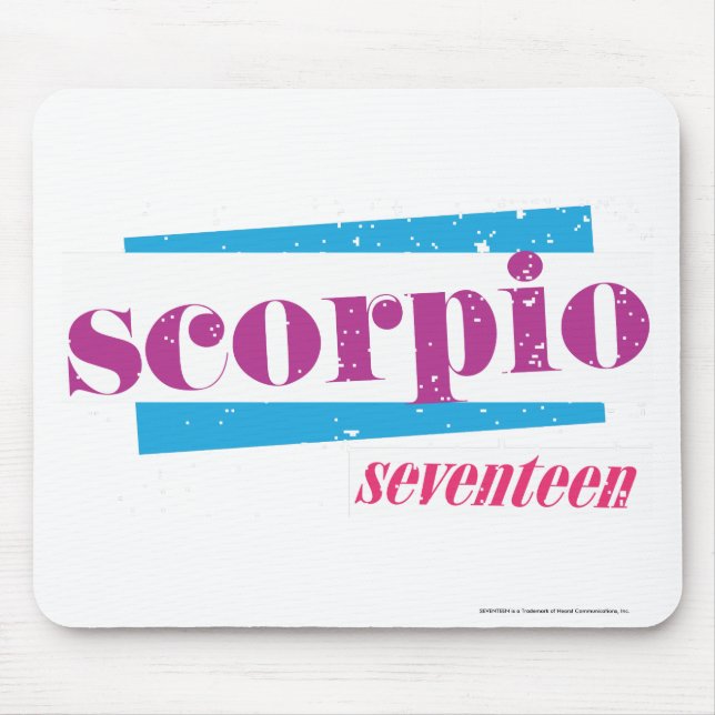Skorpion lila mousepad (Vorne)