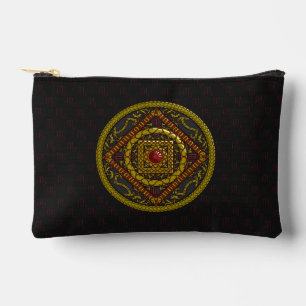 Skorpion-Mandala Zubehörtasche