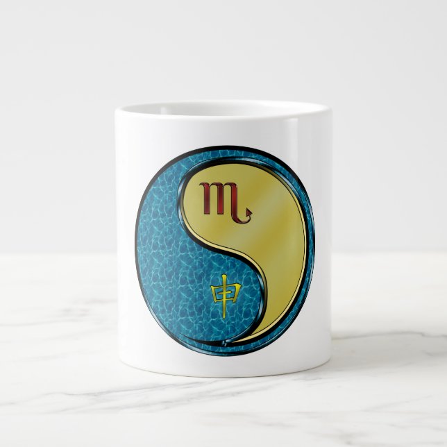 Skorpion & Metallaffe Jumbo-Tasse (Vorderseite)