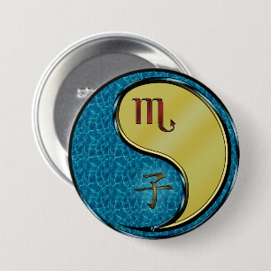Skorpion & Metallrat Button