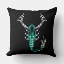 Skorpion – Minimalistischer Zodiac-Dekokissen
