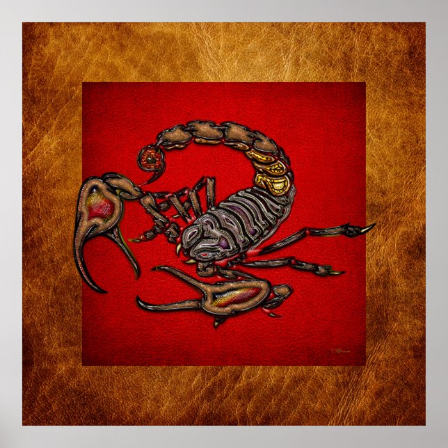 Skorpion Poster (Vorne)