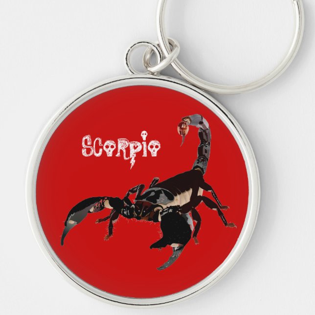Skorpion Schlüsselanhänger (Vorne)