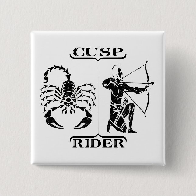 Skorpion/Schütze Button (Vorderseite)