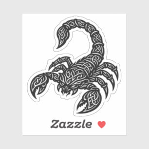Skorpion Skorpion-Siegel — Mythic Zodiac-Tinte Aufkleber