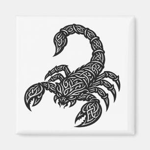 Skorpion Skorpion-Siegel — Mythische Zodiac-Tinte Magnet
