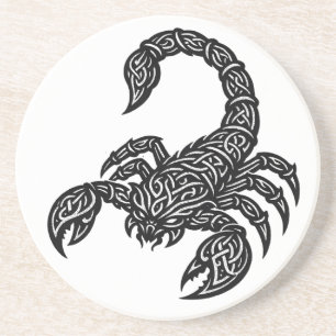 Skorpion Skorpion Sigil — Mythische Zodiac-Tintear Getränkeuntersetzer