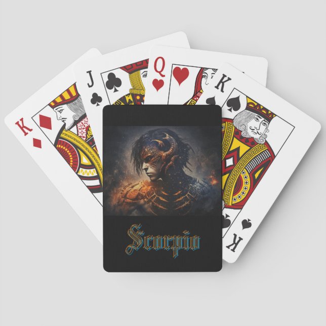Skorpion Spielkarten (Rückseite)