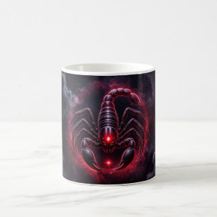 ♏ Skorpion-Sternzeichen-Geschenk für dunklen mysti Kaffeetasse