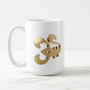 Skorpion-Sternzeichen Gold-Symbol Kaffeetasse