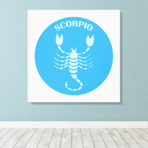 Skorpion, Sternzeichen, Horoskop, Astrologie Leinwanddruck