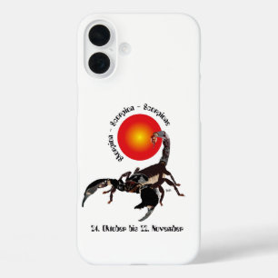 Skorpion - Sternzeichen iPhone Hülle