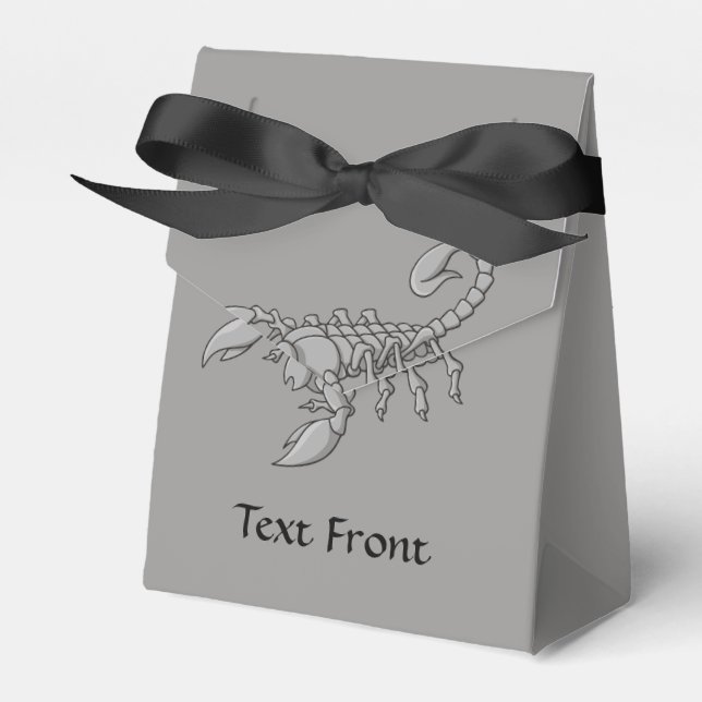 Skorpion-Symbol Geschenkschachtel (Vorderseite)