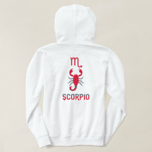 Skorpion-Zodiac-Minimalist-Geometrie-Kunst Hoodie